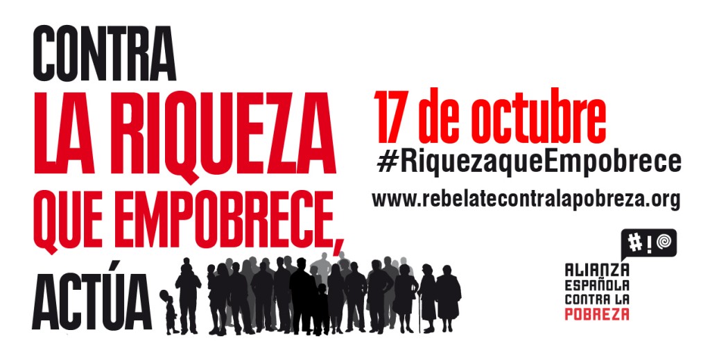 17 de octubre:  Movilizaciones contra una riqueza que empobrece