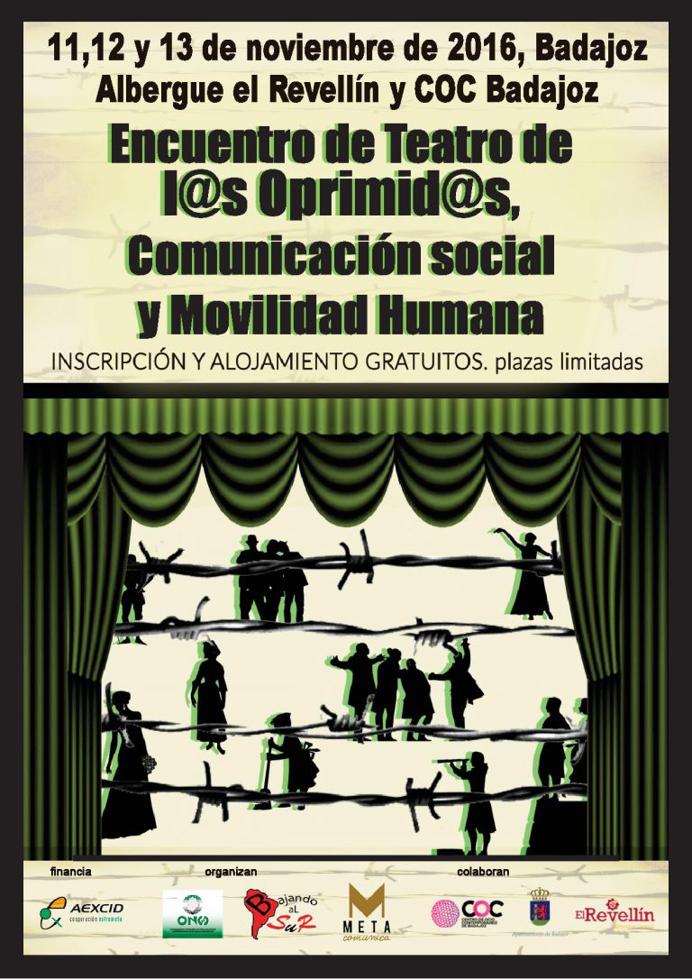Encuentro con Talleres de Teatro de l@s Oprimid@s  y Comunicación sobre Movilidad Humana