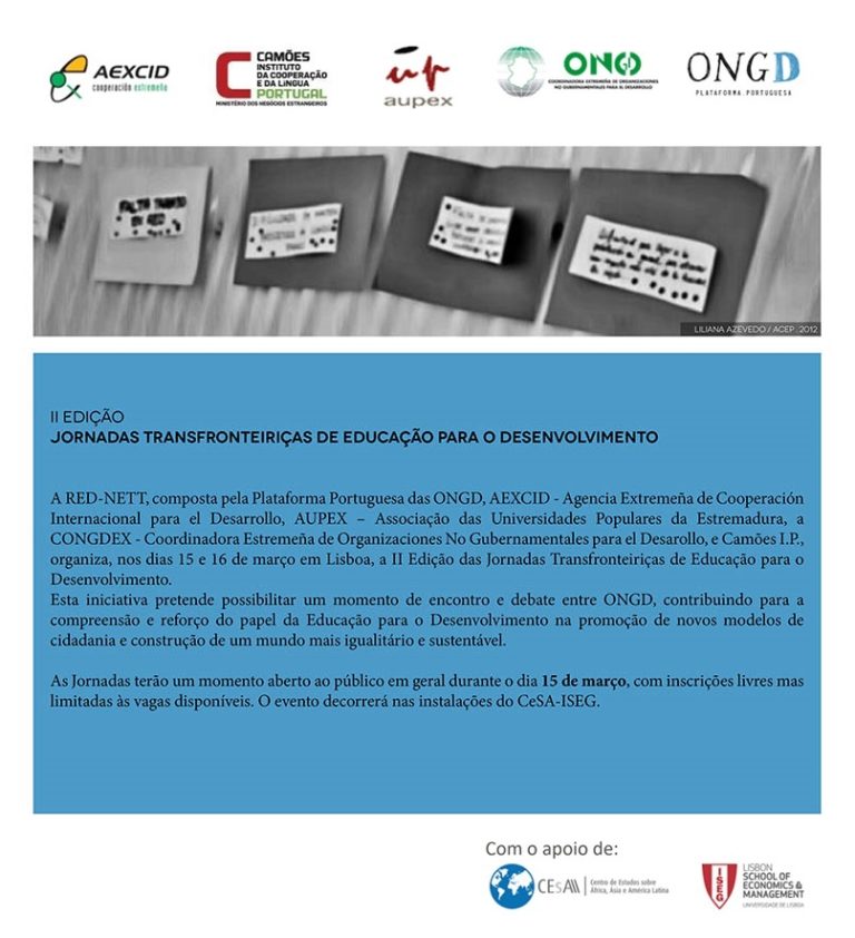 II Edición de las Jornadas Transfronterizas de Educación para el Desarrollo