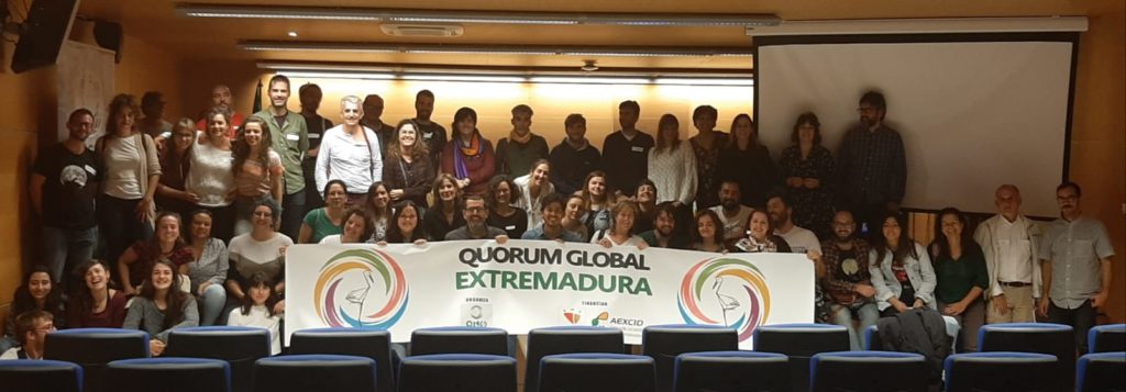 Video y Relatoría Encuentro Quorum Global Extremadura, 26 de octubre de 2019.